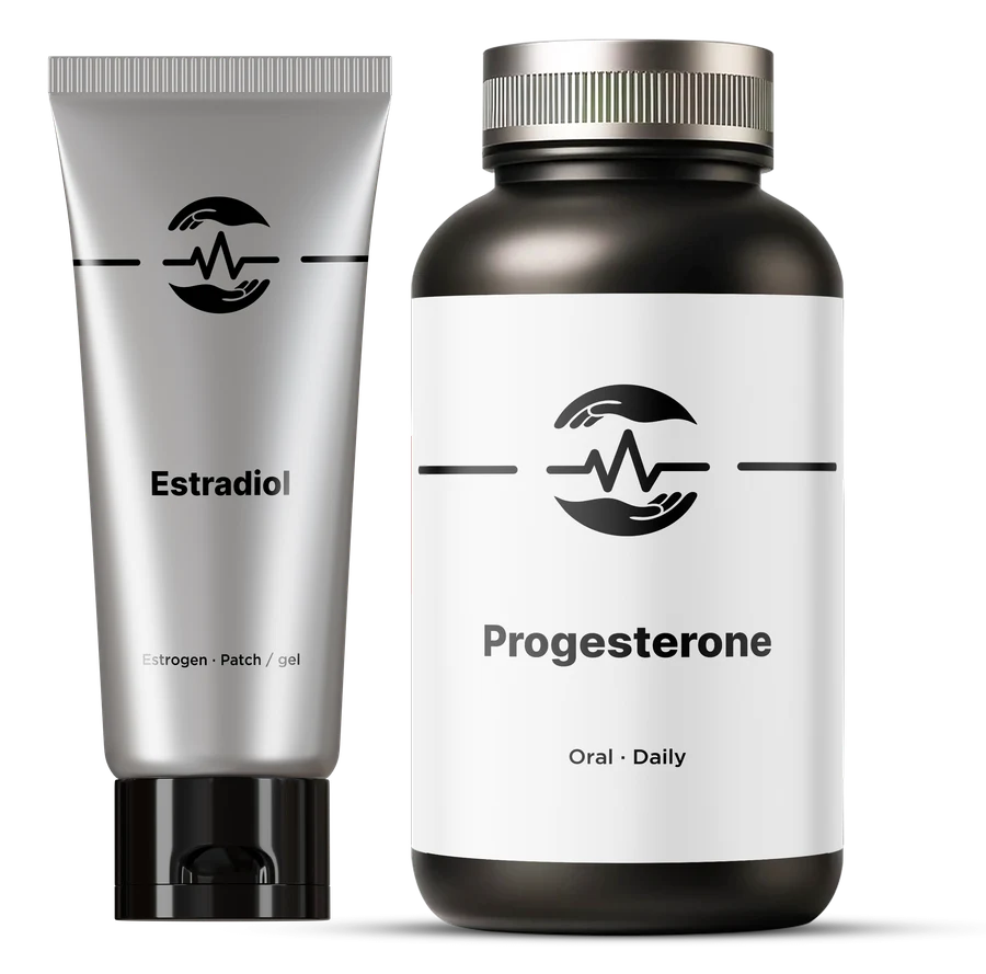 Combined HRT — Curo product image